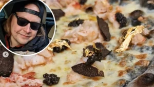 Youtuber MrKryha spróbował najdroższej pizzy w Polsce