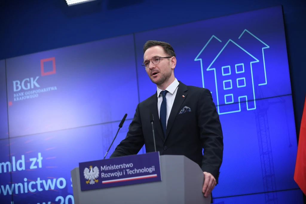 Minister rozwoju i technologii Waldemar Buda