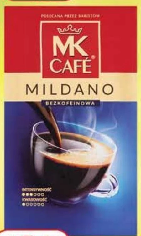 MK Café Mildano Kawa palona mielona bezkofeinowa 250 g