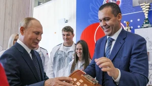 Władimir Putin i Umar Kremlew