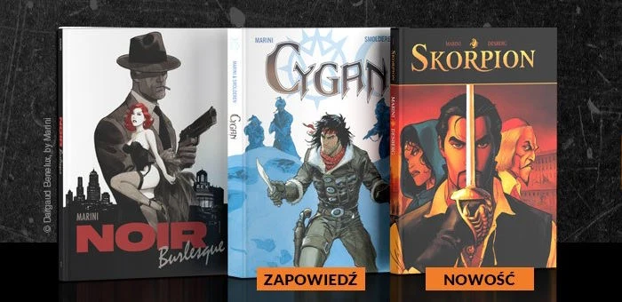 Egmont powraca do wydawania komiksów Enrica Mariniego Egmont powraca do wydawania komiksów Enrica Mariniego