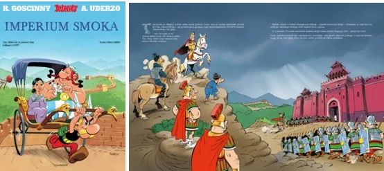 Dalekowschodnie przygody Asteriksa i Obeliksa  w ilustrowanym albumie „Imperium smoka”