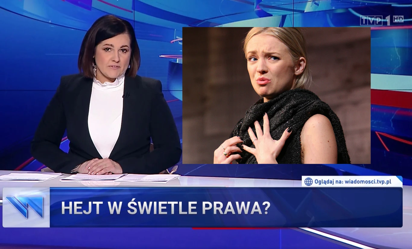 "Wiadomości" masakrują Kurdej-Szatan "Wiadomości" masakrują Kurdej-Szatan
