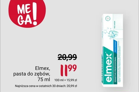 elmex Sensitive Professional Gentle White pasta do zębów 75ml