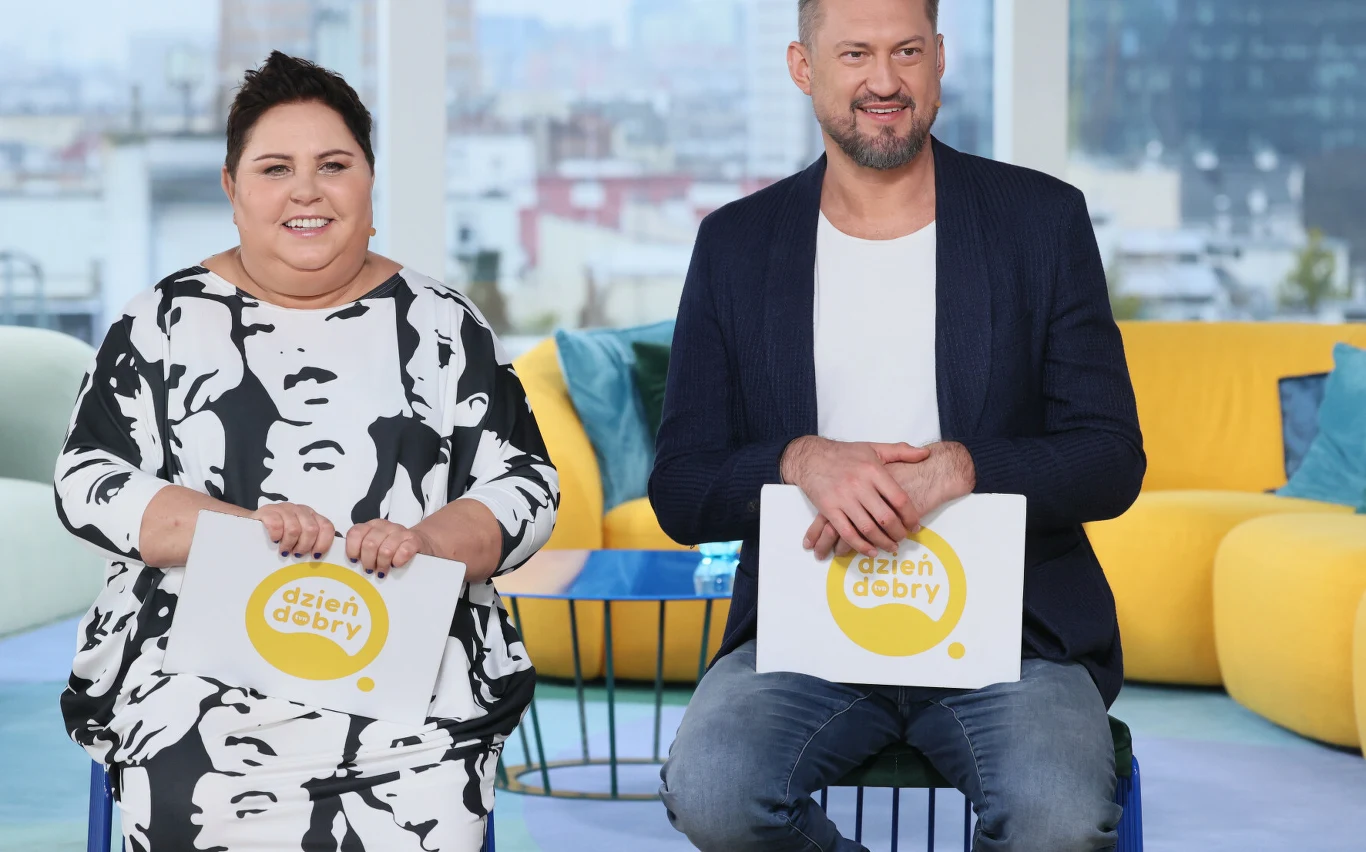 Dorota Wellman i Marcin Prokop Dorota Wellman i Marcin Prokop