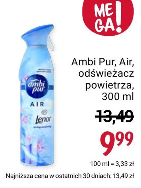 Ambi Pur Spring Awakening odświeżacz powietrza w sprayu 300ml
