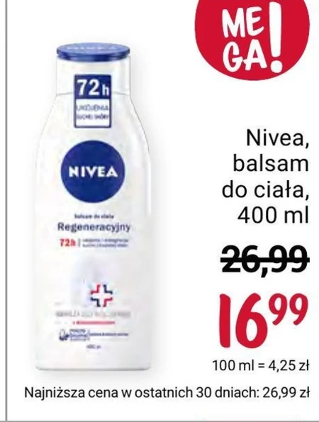 NIVEA Regenerujący balsam do ciała 400 ml