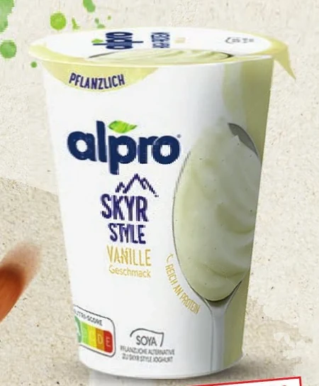 Alpro Skyr Alternative Produkt sojowy o smaku waniliowym 400 g