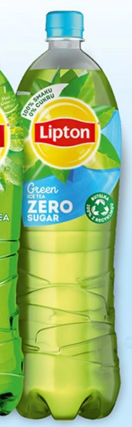 Lipton Ice Tea Zero Green Napój niegazowany z ekstraktem zielonej herbaty 1,5 l