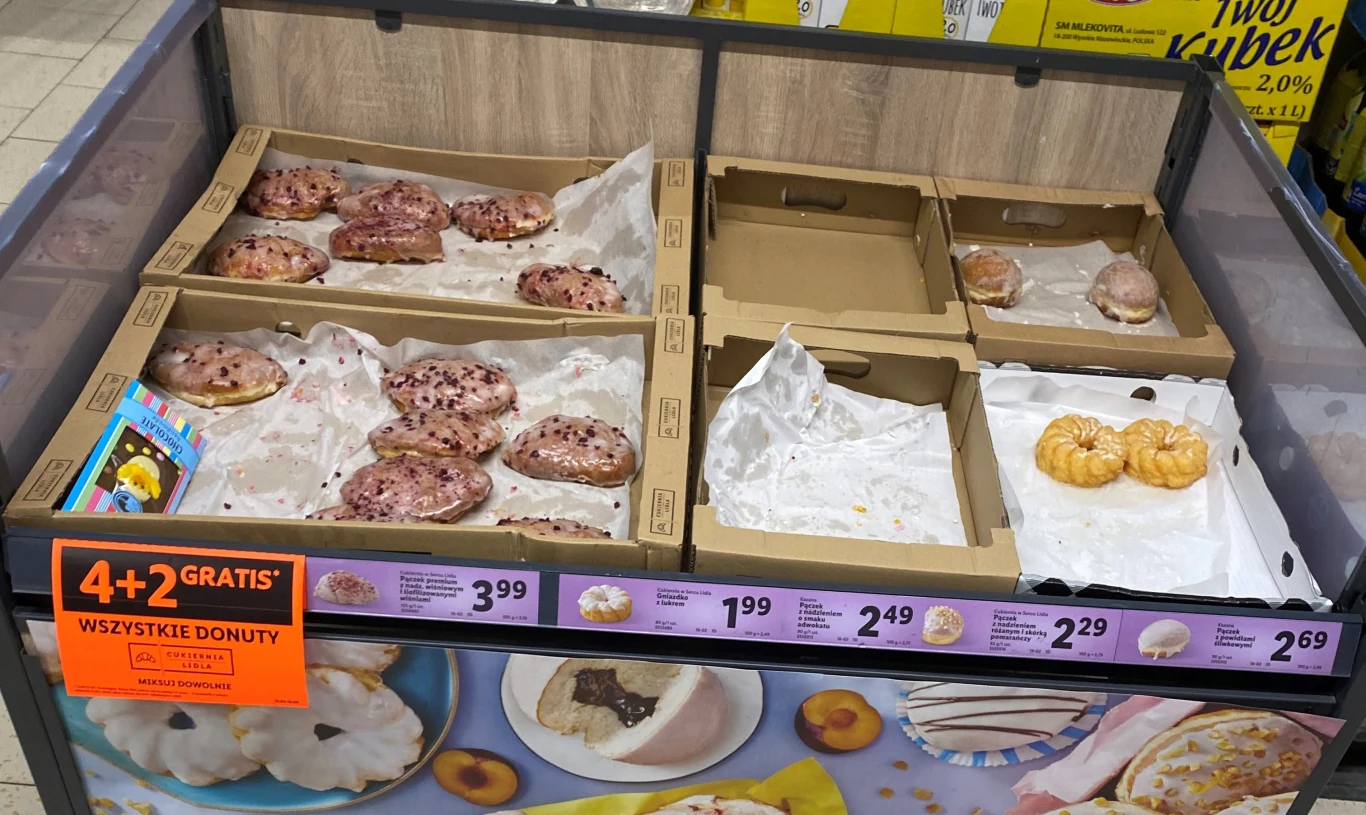 Ceny pączków na tłusty czwartek w sieci LIDL