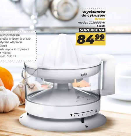 Wyciskarka cytrusów Braun