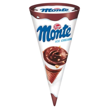 Zott Monte Lody śmietankowe i lody czekoladowo-orzechowe z sosem czekoladowo-orzechowym 120 ml - 1