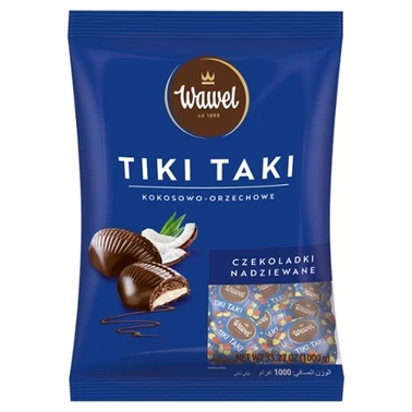 Wawel Tiki Taki kokosowo-orzechowe Czekoladki nadziewane 1000 g - 0