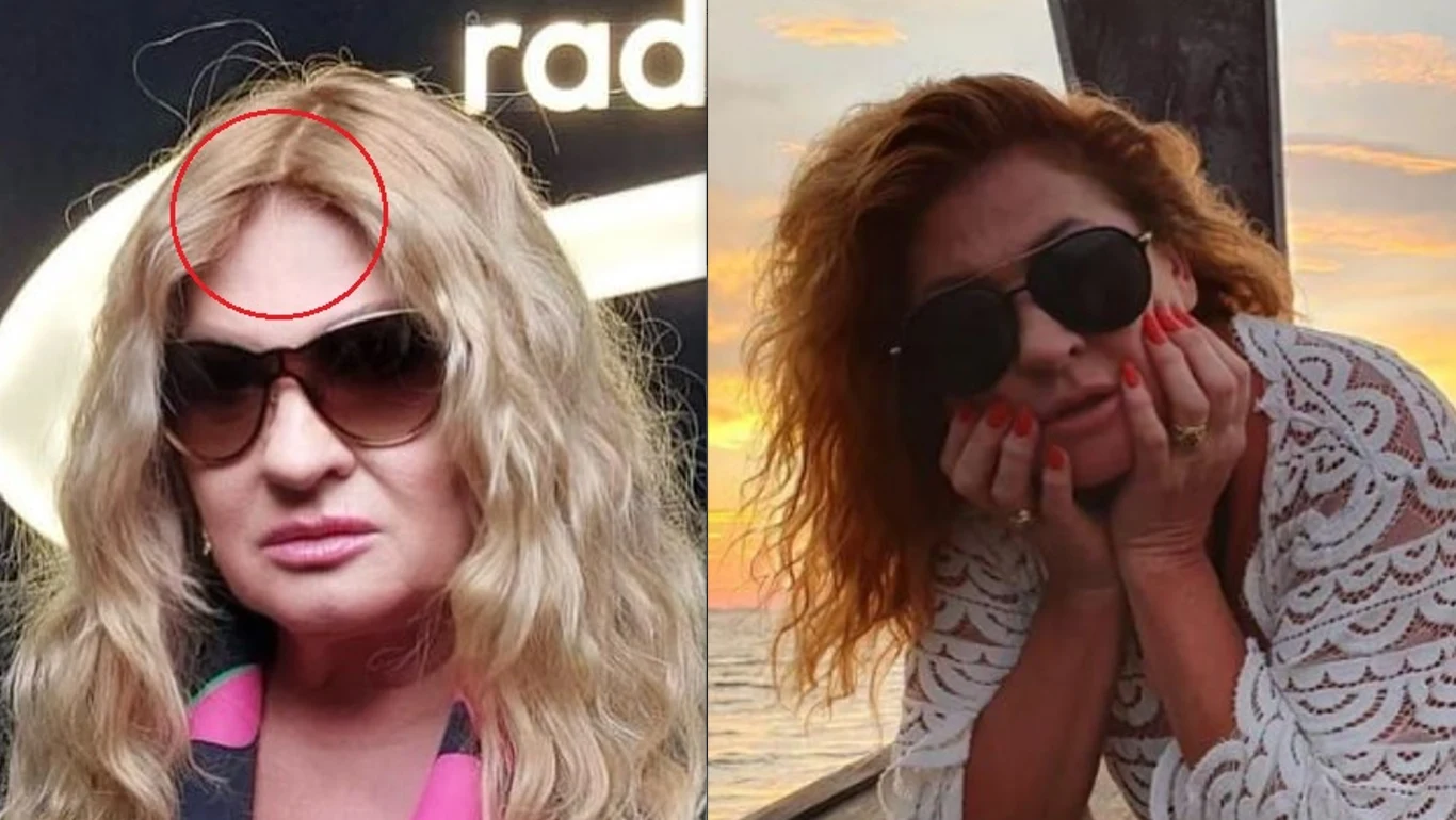 Beata w peruce i w naturalnych włosach /https://www.instagram.com/beatakozidrak// Beata w peruce i w naturalnych włosach /https://www.instagram.com/beatakozidrak//