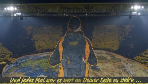 Niemieccy kibice zrobili show! Wzbudzili zainteresowanie za granicą