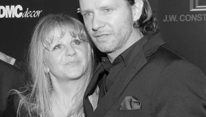 Radosław Majdan i mama, Halina Majdan