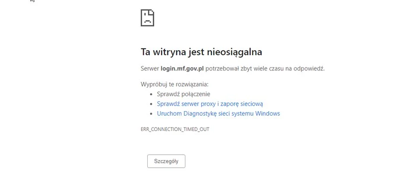 Mieliśmy problem z logowaniem się do systemu Mieliśmy problem z logowaniem się do systemu