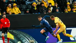 Lech Poznań w meczu z Bodø/Glimt 