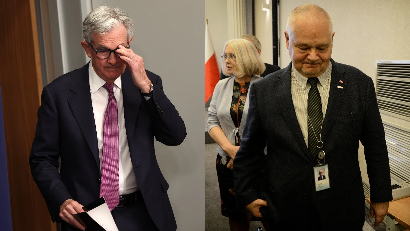 Szef Fed Jerome Powell zarabia mniej niż prezes NBP Adam Glapiński Szef Fed Jerome Powell zarabia mniej niż prezes NBP Adam Glapiński
