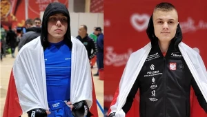 Brajan Przysiwek i Mikołaj Andrzejczyk