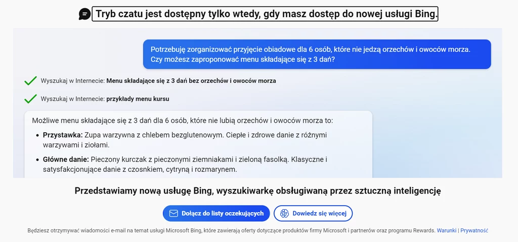 Jak używać Bing i Microsoft Edge z ChatemGPT?