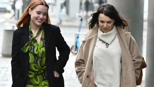 Katarzyna Pakosińska z córką Mają.