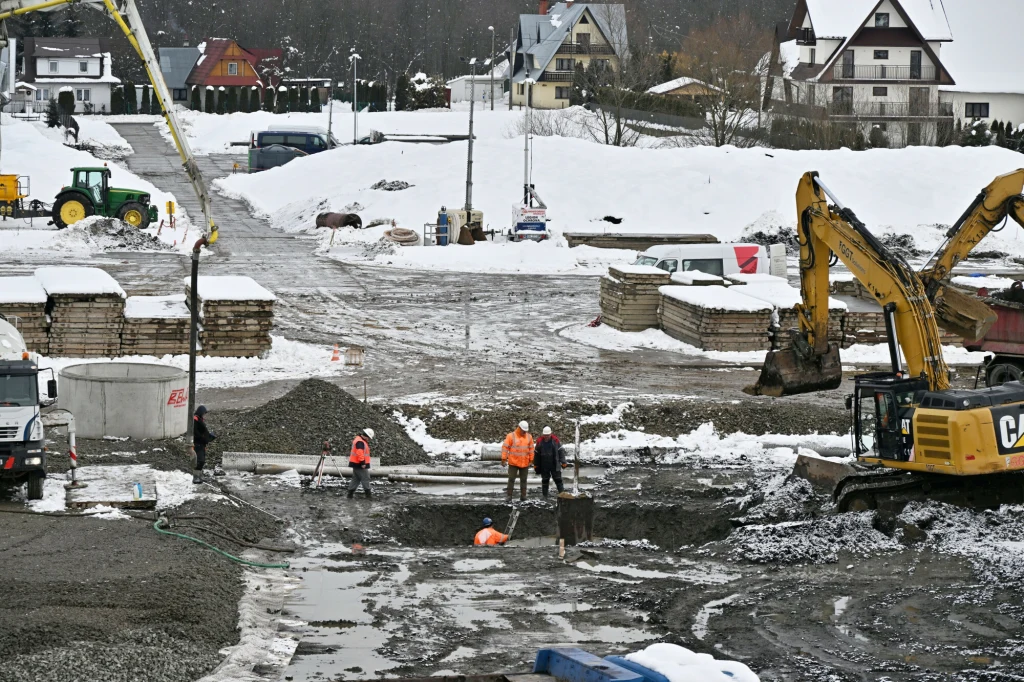 Szaflary. To właśnie tutaj plnaowany jest najgłębszy na świecie geotermalny odwiert (trwają prace przygotowawcze)