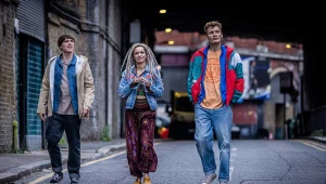 Michał Balicki, Paulina Gałązka i Tomasz Włosok w serialu "EMIGRACJA XD"