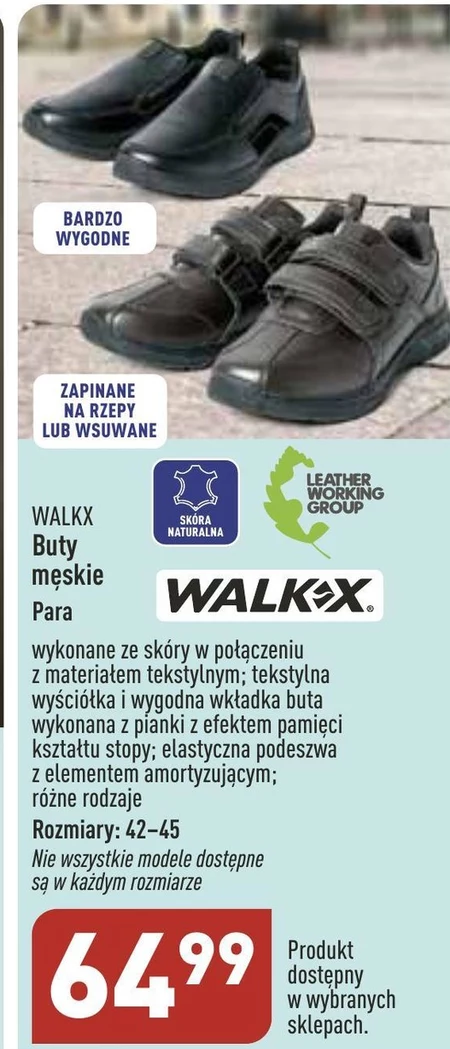 Buty męskie Walkx