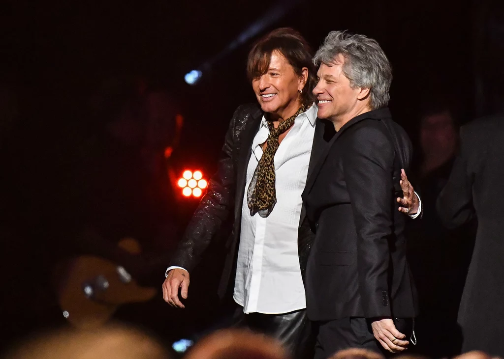 Richie Sambora i Jon Bon Jovi (Bon Jovi) w 2018 r.