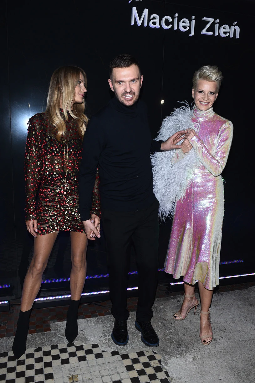 Maciej Zień z Anetą Kręglicką i Małgorzatą Kożuchowską  Maciej Zień z Anetą Kręglicką i Małgorzatą Kożuchowską