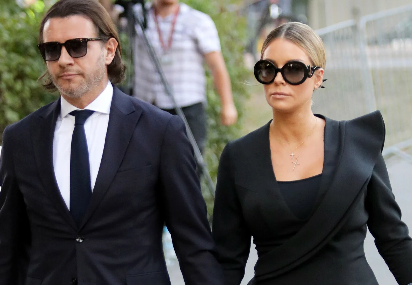 Radosław Majdan z żoną Małgorzatą Rozenek-Majdan