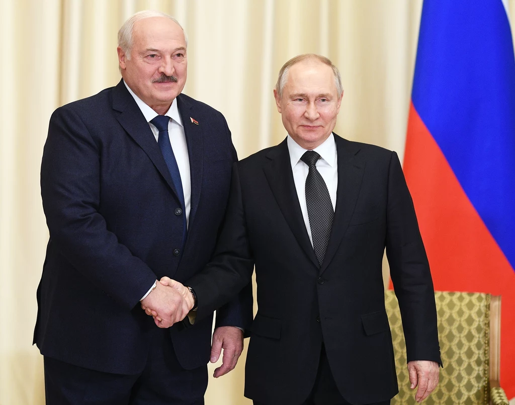 Alaksandr Łukaszenka i Władimir Putin Alaksandr Łukaszenka i Władimir Putin