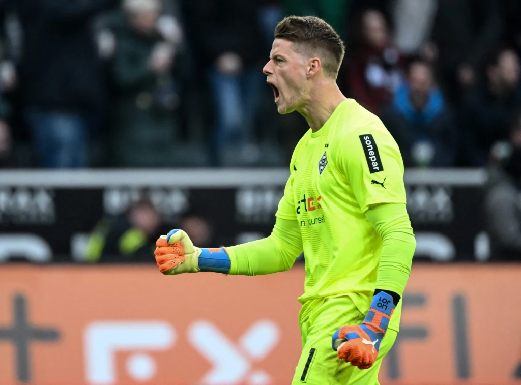 Borussia Mönchengladbach w meczu z Bayernem Monachium Borussia Mönchengladbach w meczu z Bayernem Monachium