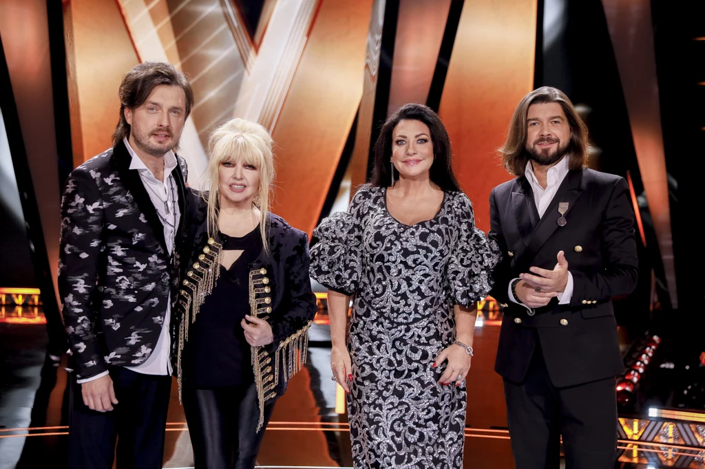 Trenerzy "The Voice Senior": Piotr Cugowski, Maryla Rodowicz, Alicja Węgorzewska i Tomasz Szczepanik