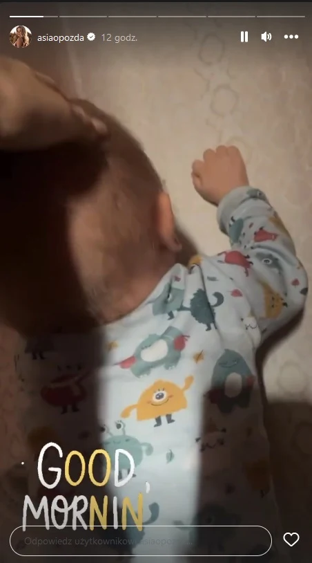 Opozda bawiła się z synkiem Opozda bawiła się z synkiem