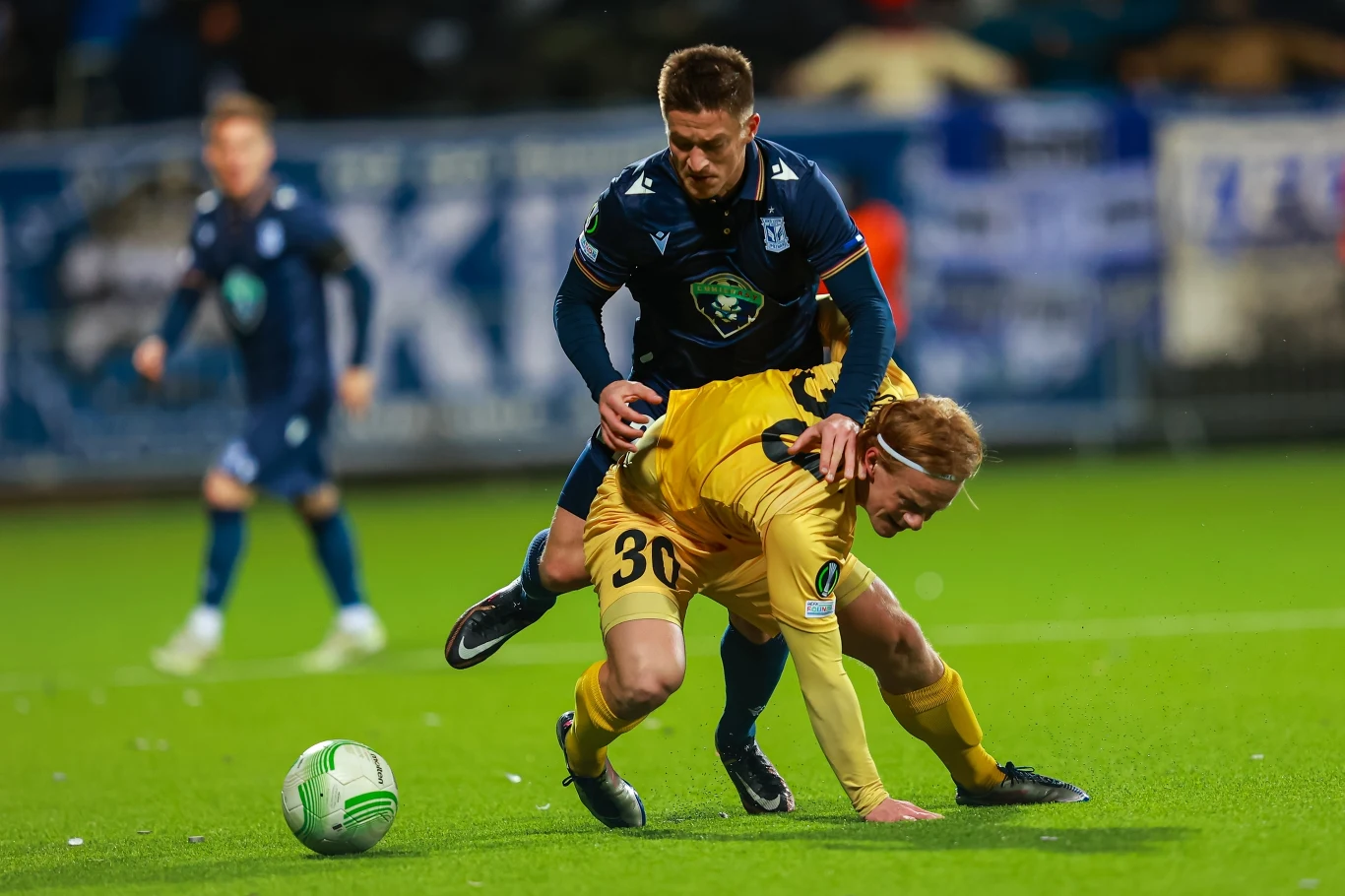 Lech Poznań w meczu z Bodo Glimt