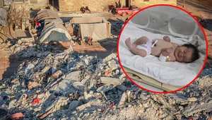Dziewczynka urodziła się pod gruzami zawalonego budynku w Syrii
