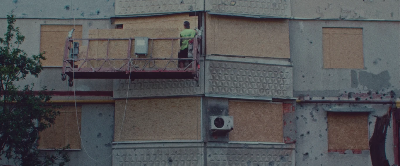 Kadr z filmu "W Ukrainie" Kadr z filmu "W Ukrainie"