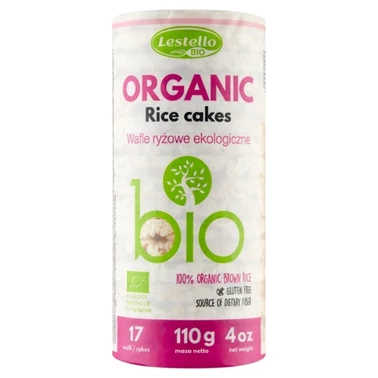 Lestello Wafle ryżowe ekologiczne 110 g (17 sztuk) - 0