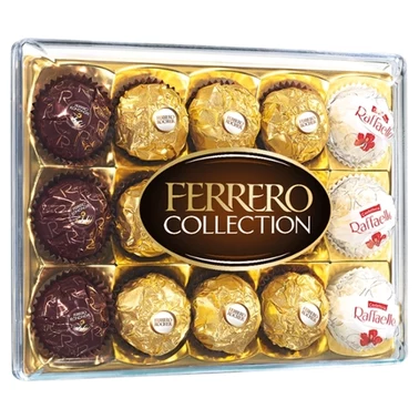 Ferrero Collection Zestaw Ferrero Rondnoir Ferrero Rocher i Raffaello 172 g - 0