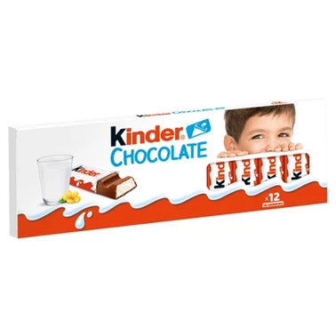 Kinder Chocolate Batonik z mlecznej czekolady z nadzieniem mlecznym 150 g (12 sztuk) - 7