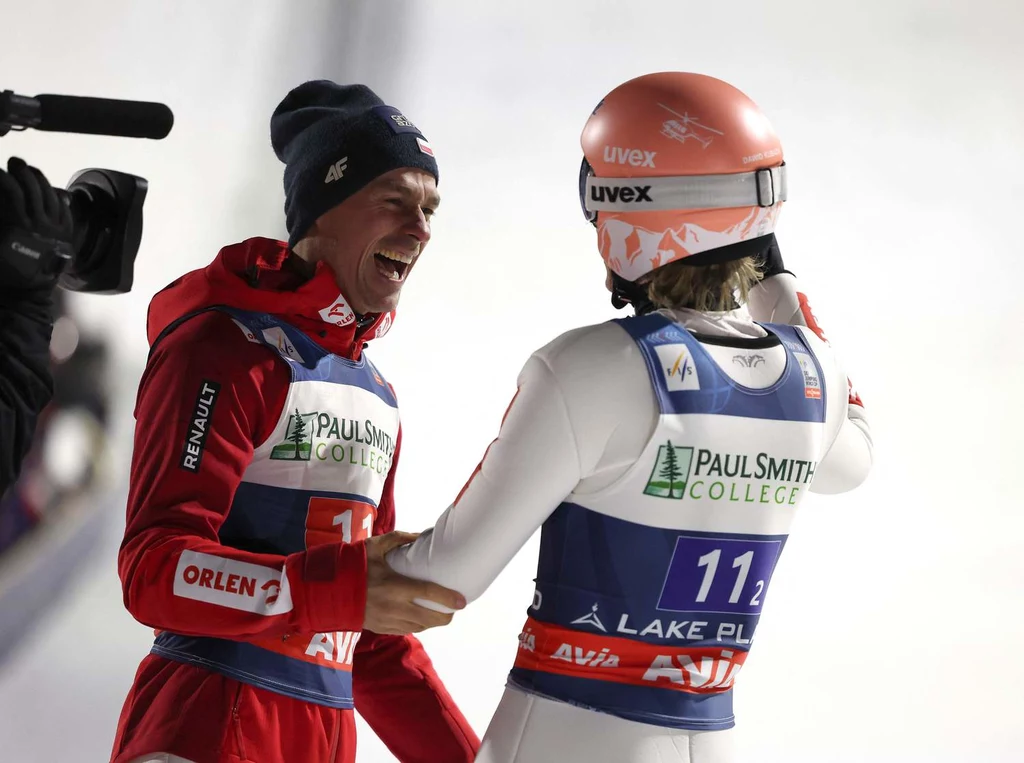 Piotr Żyła i Dawid Kubacki wygrali konkurs duetów w Lake Placid Piotr Żyła i Dawid Kubacki wygrali konkurs duetów w Lake Placid