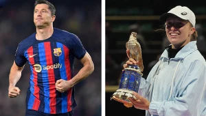 Iga Świątek oraz Robert Lewandowski zostali nominowani w plebiscycie "As Sportu 2023"