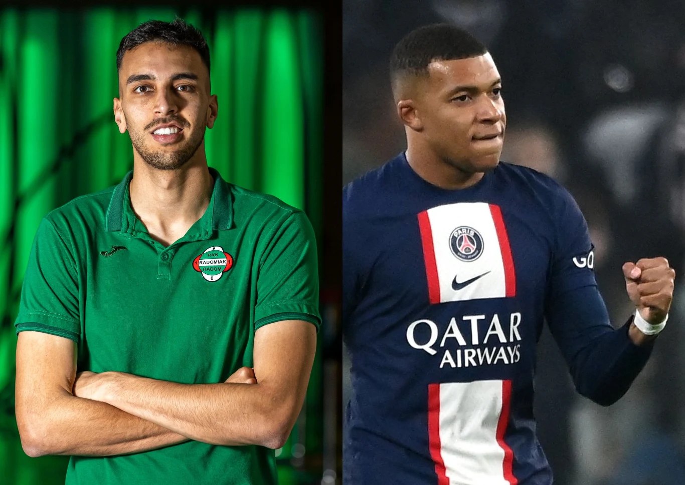 Leonardo Rocha i Kylian Mbappe