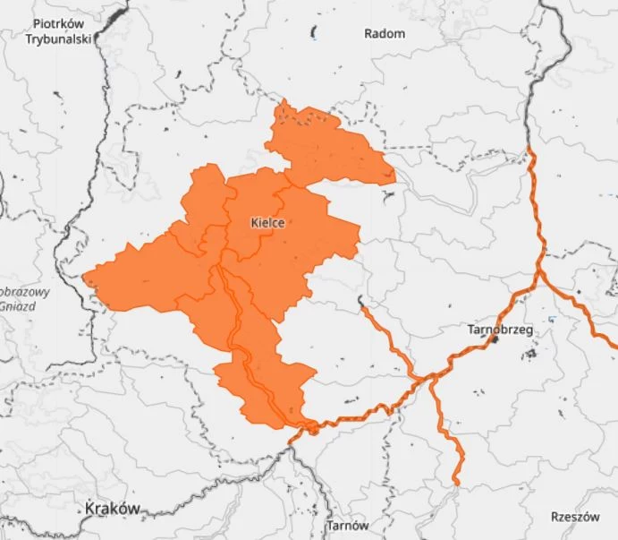 Ostrzeżenia hydrologiczne dla woj. świętokrzyskiego Ostrzeżenia hydrologiczne dla woj. świętokrzyskiego