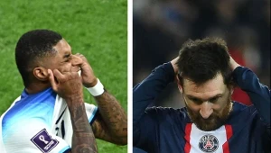 Marcus Rashford i Lionel Messi 
