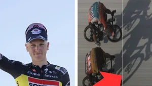Czy to był najbardziej zacięty fotofinisz w historii kolarstwa? źr. AFP / Soudal - Quick Step