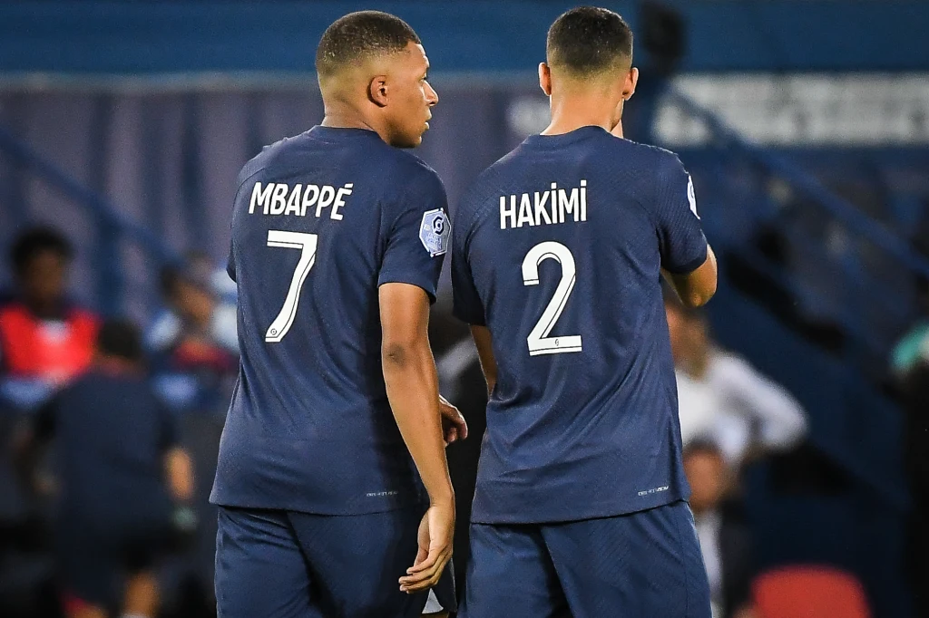 Kylian Mbappe I Achraf Hakimi Kylian Mbappe I Achraf Hakimi