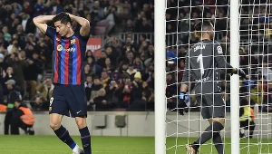 Robert Lewandowski w barwach FC Barcelona